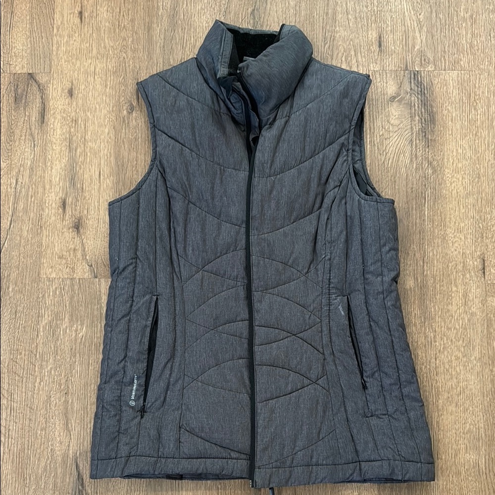 Champion Gray Quilted Vest